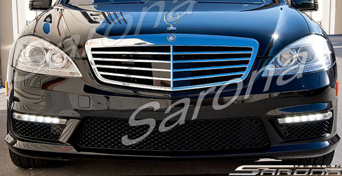 Custom Mercedes S Class Front Bumper  Sedan (2007 - 2013) - $690.00 (Part #MB-004-FB)